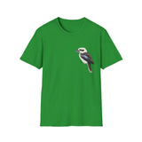 Laughing Kookaburra - Small design - Unisex Softstyle T-Shirt