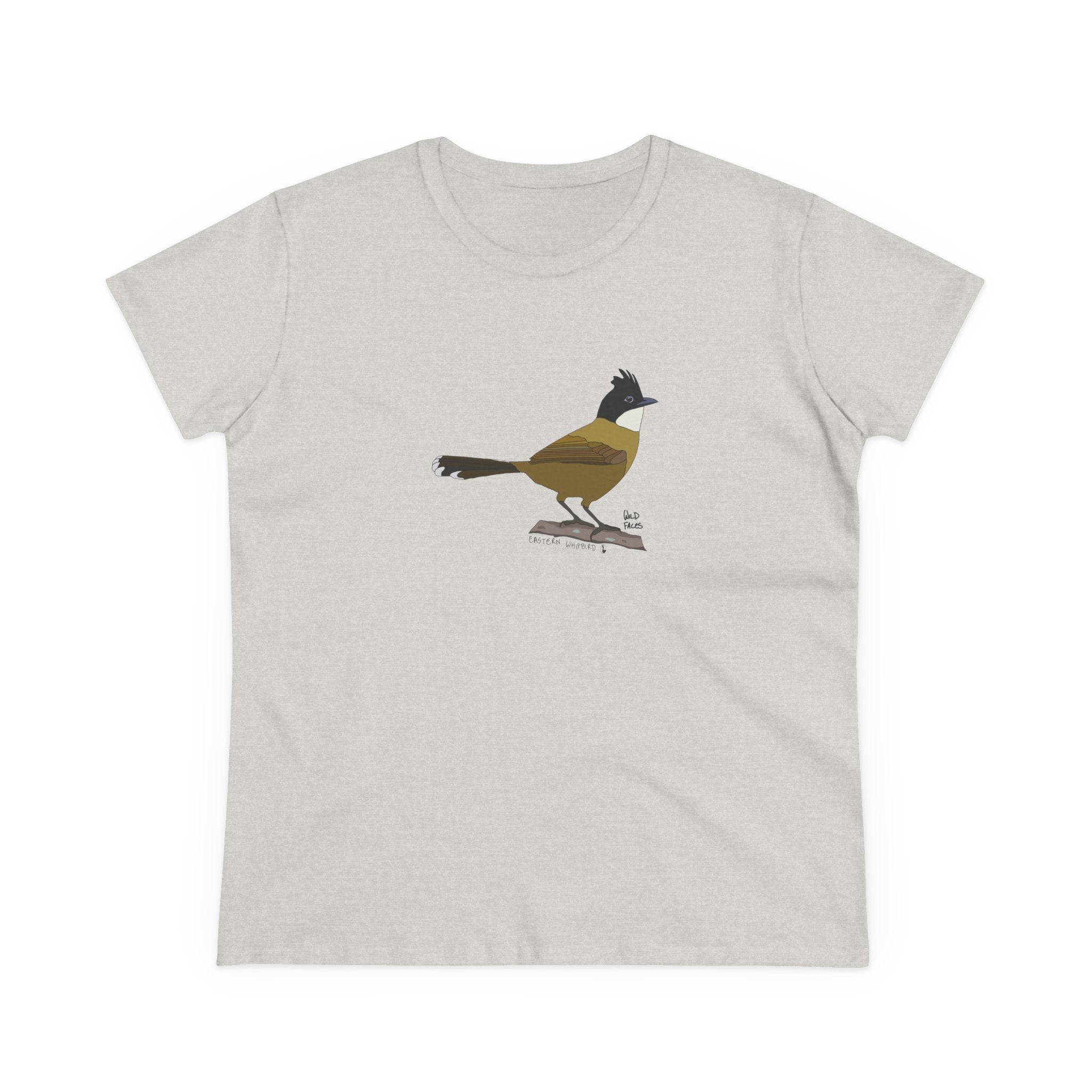 Eastern Whipbird - Women's Midweight Cotton Tee