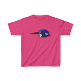 Forest Kingfisher (head) | Kids Heavy Cotton™ Tee Printify