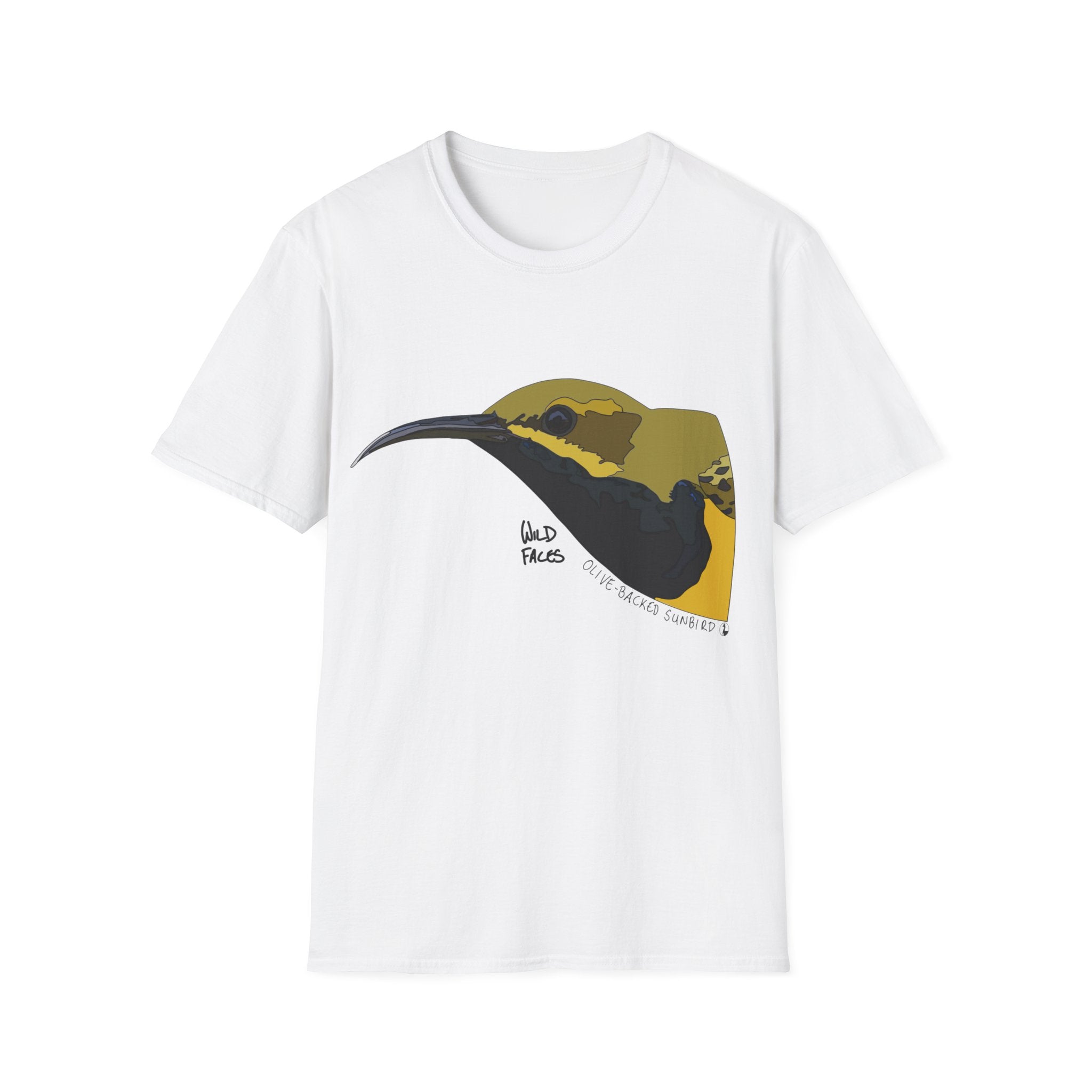 Olive-backed Sunbird - Unisex Softstyle T-Shirt