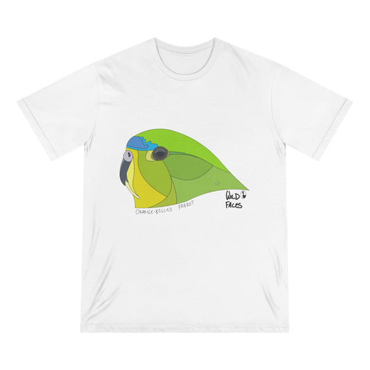 Orange-bellied Parrot | Organic Staple T-shirt