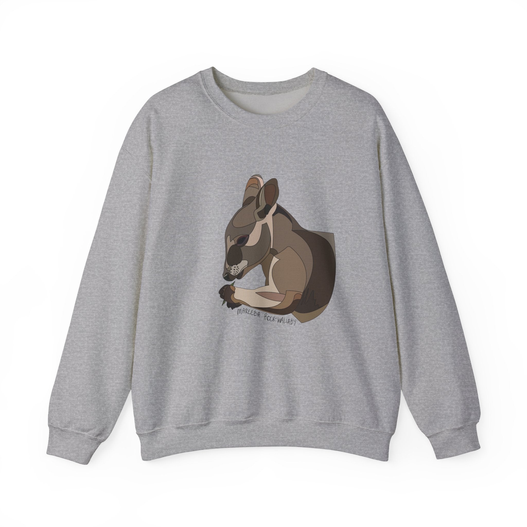 Mareeba Rock-wallaby Sweatshirt | Unisex Heavy Blend™ Crewneck Printify