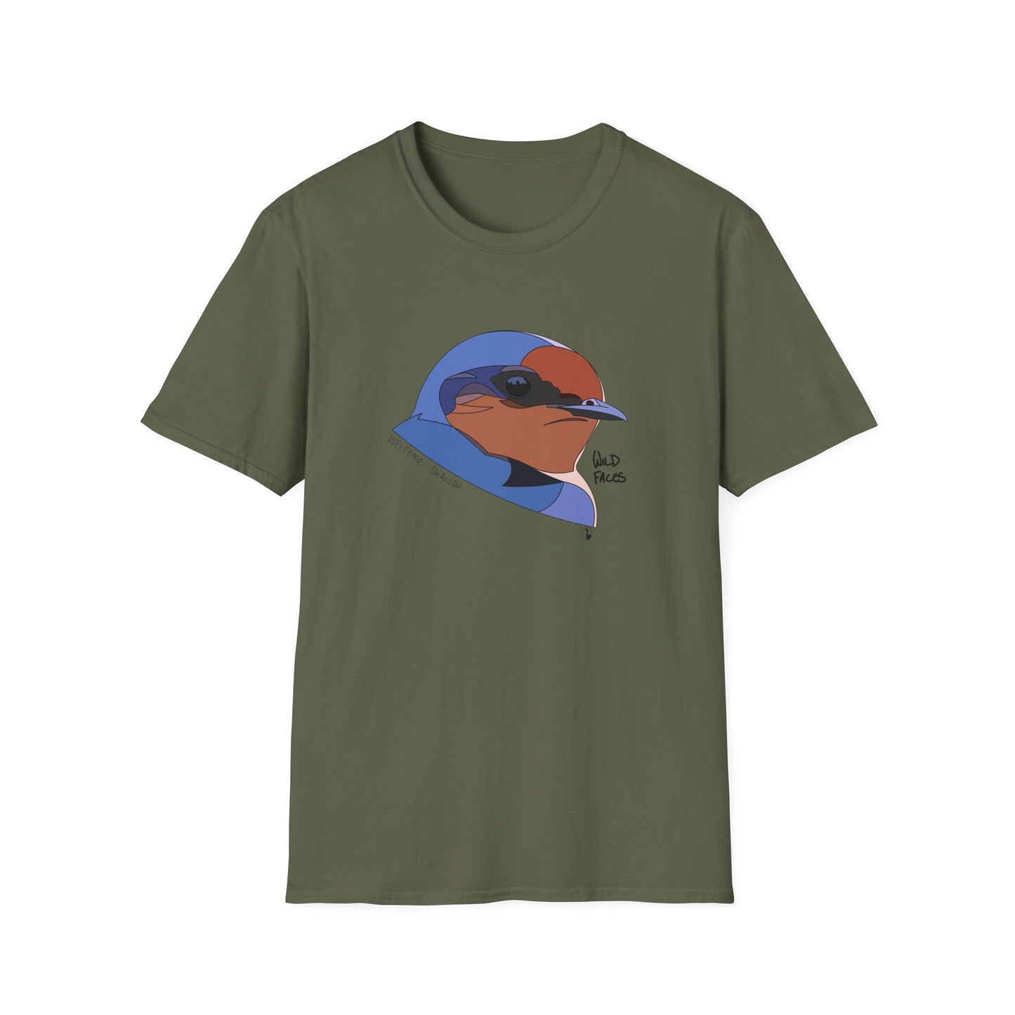 Welcome Swallow - Unisex Softstyle T-Shirt