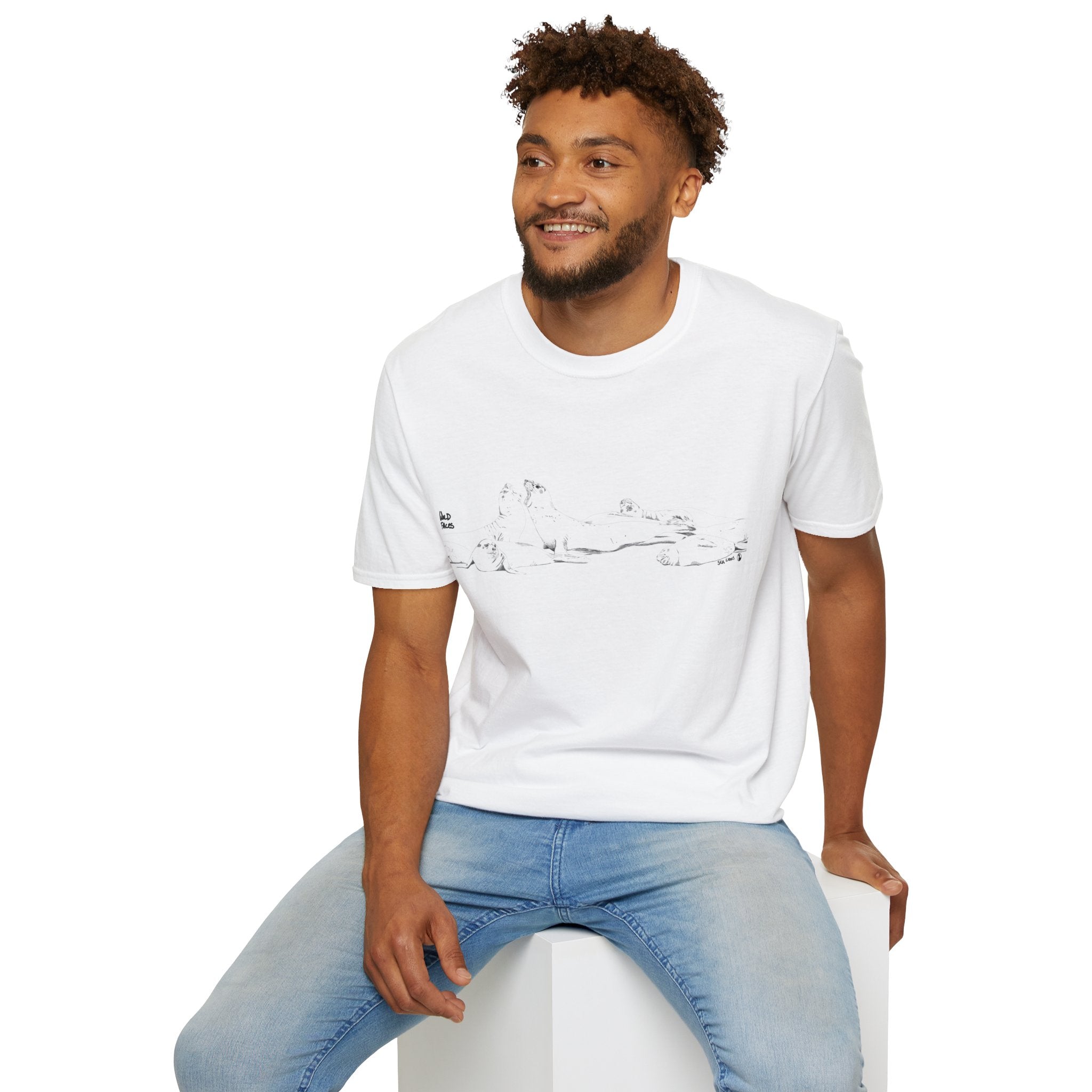 Sealion - Unisex Softstyle T-Shirt Printify
