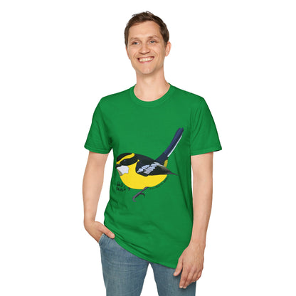 Yellow-breasted Boatbill - Unisex Softstyle T-Shirt