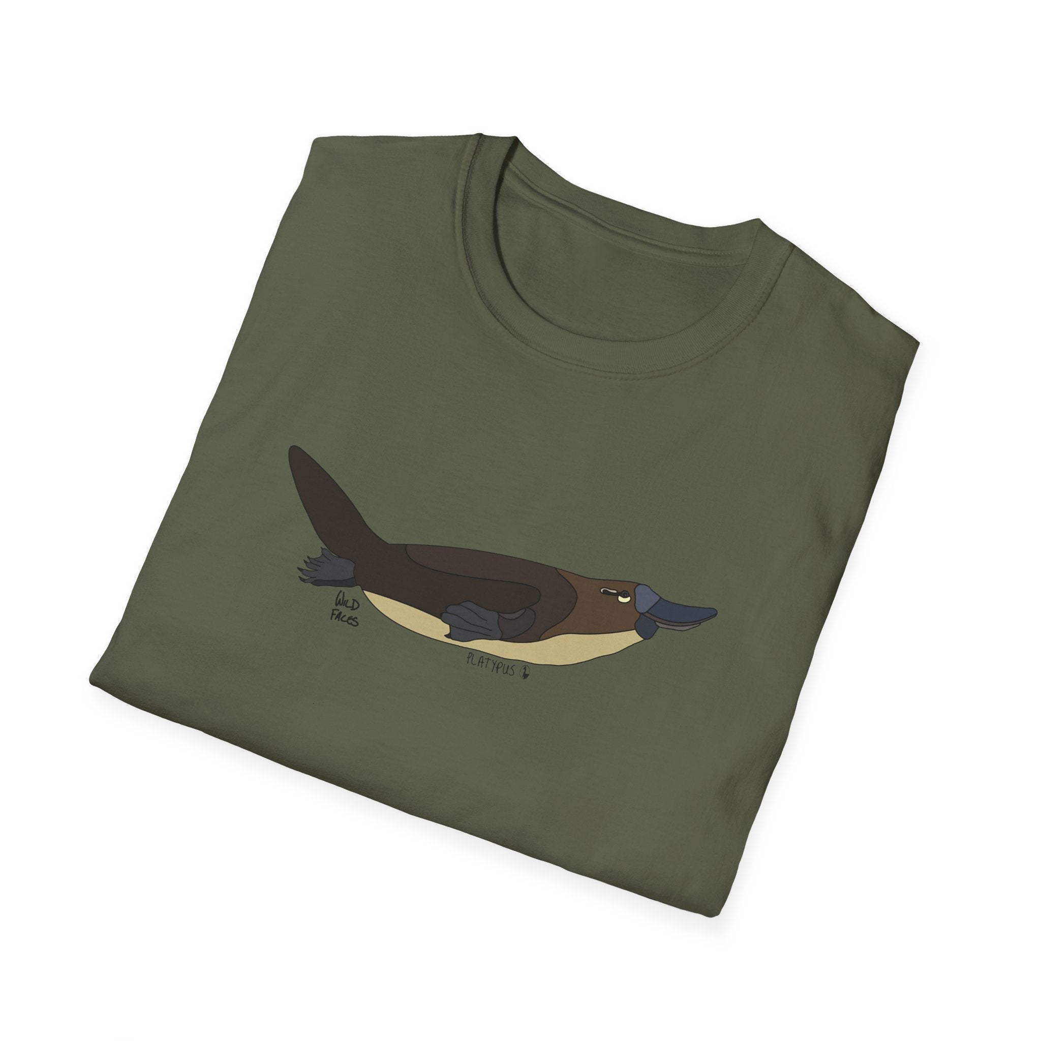 Platypus - Unisex Softstyle T-Shirt Printify