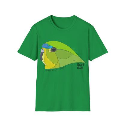 Orange-bellied Parrot - Unisex Softstyle T-Shirt