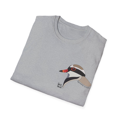 Black-fronted Dotterel - Small design - Unisex Softstyle T-Shirt