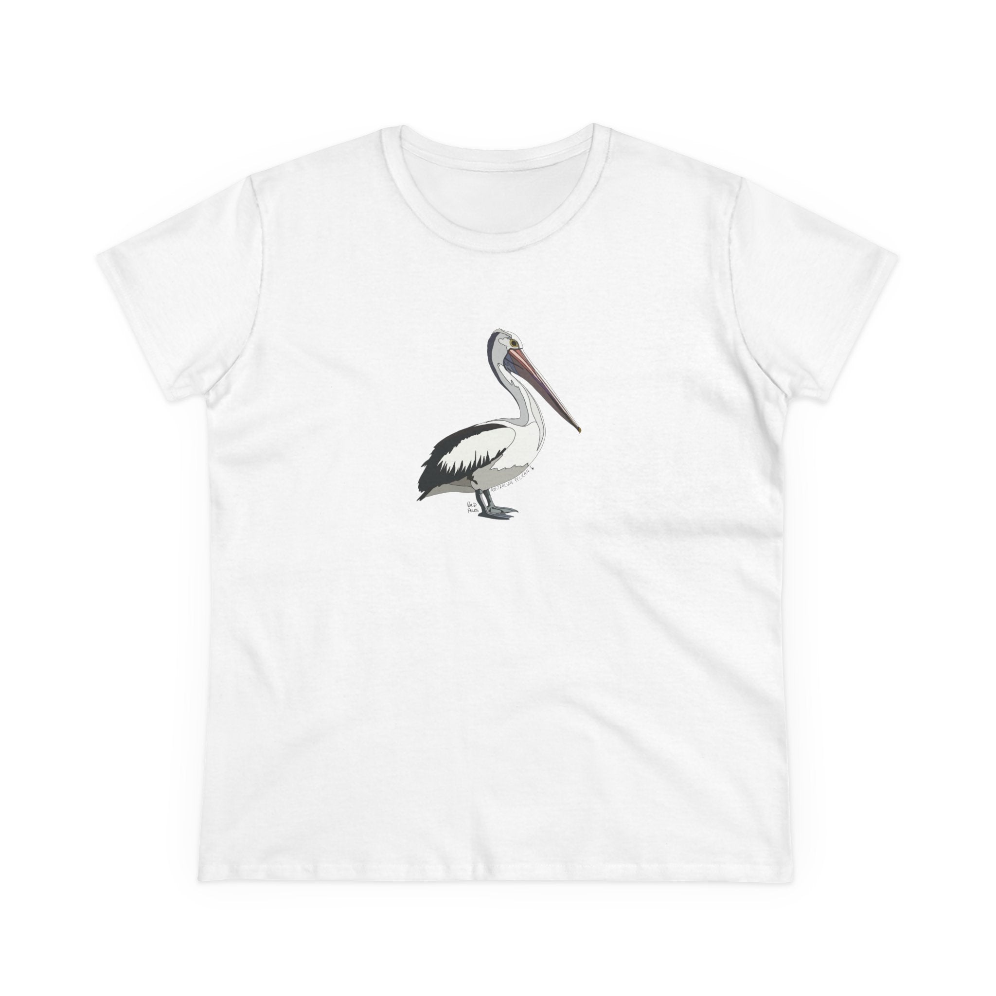 Australian Pelican - Women's Midweight Cotton Tee