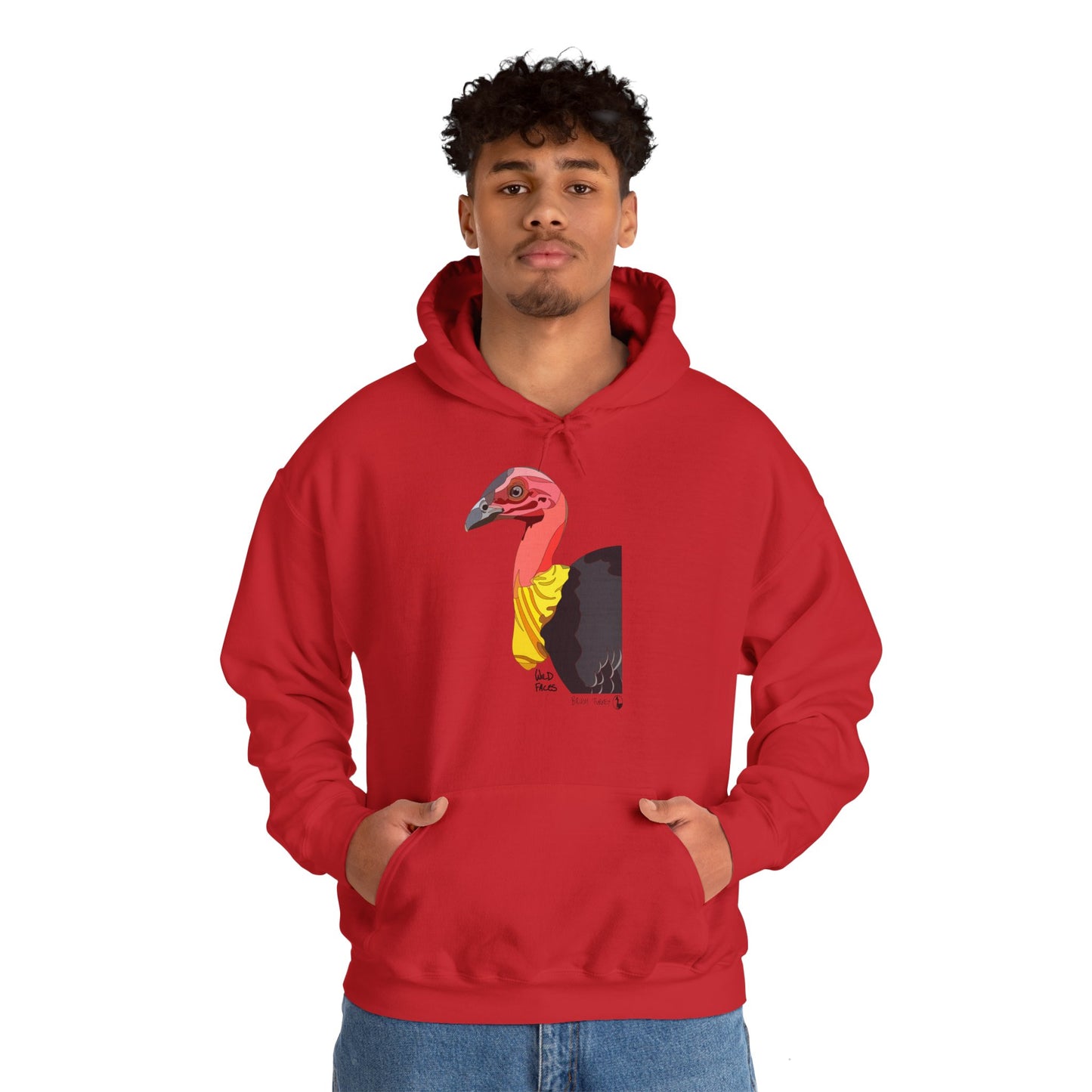 Australian Brush-turkey | Unisex Heavy Blend™ Hooded Sweatshirt