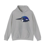 Forest Kingfisher Head | Unisex Heavy Blend™ Hooded Sweatshirt Printify