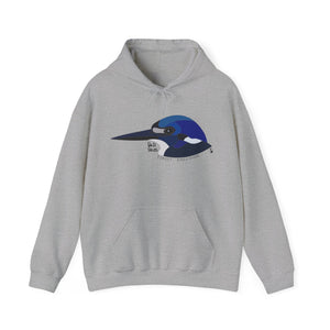 Forest Kingfisher Head | Unisex Heavy Blend™ Hooded Sweatshirt Printify