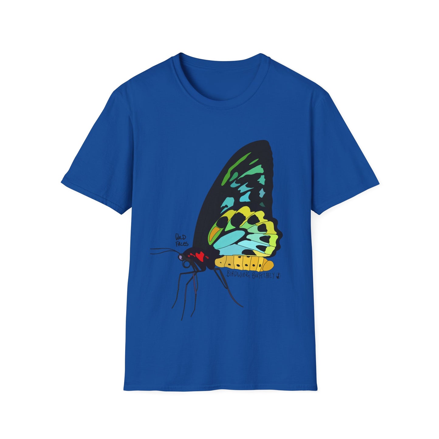 Birdwing Butterfly - Unisex Softstyle T-Shirt