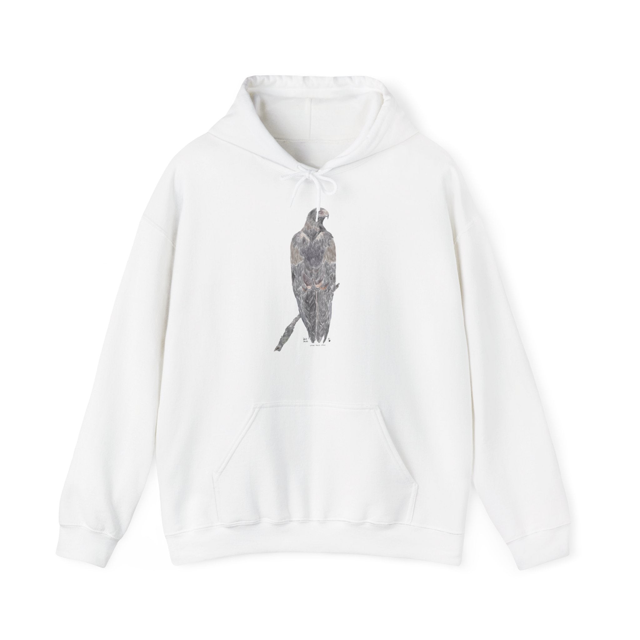 Wedge-tailed Eagle (pastel design) | Unisex Heavy Blend™ Hooded Sweatshirt Printify