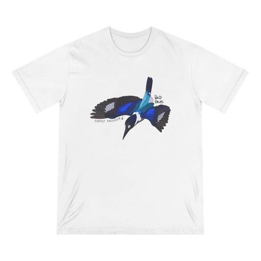 Forest Kingfisher (flying) | Organic Staple T-shirt