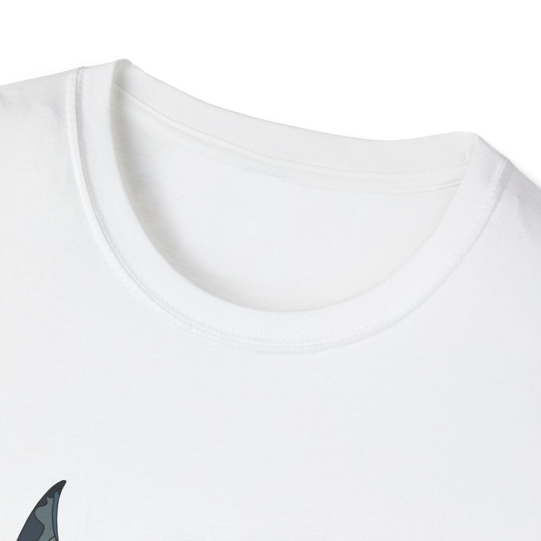 Reef Manta Ray- large design - Unisex Softstyle T-Shirt Printify