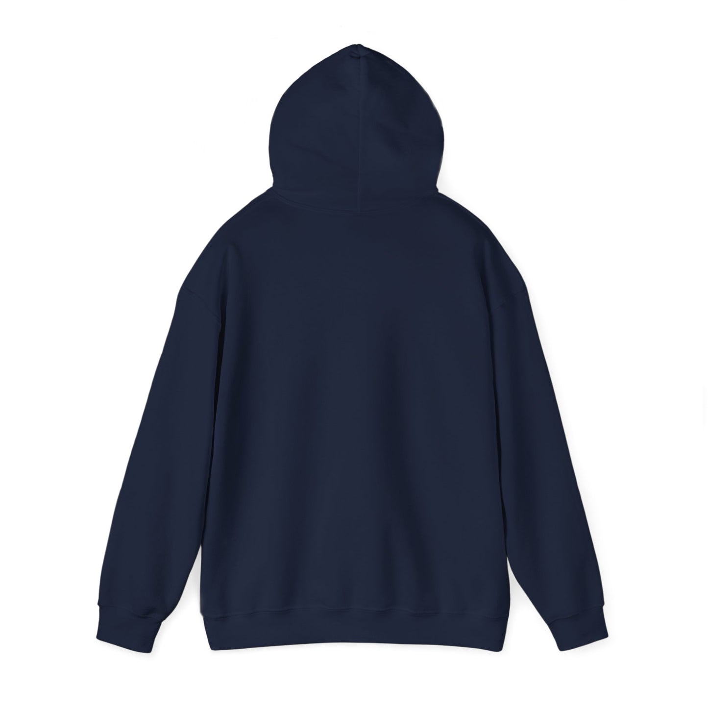 Blue-faced Honeyeater  (white font) | Unisex Heavy Blend™ Hooded Sweatshirt