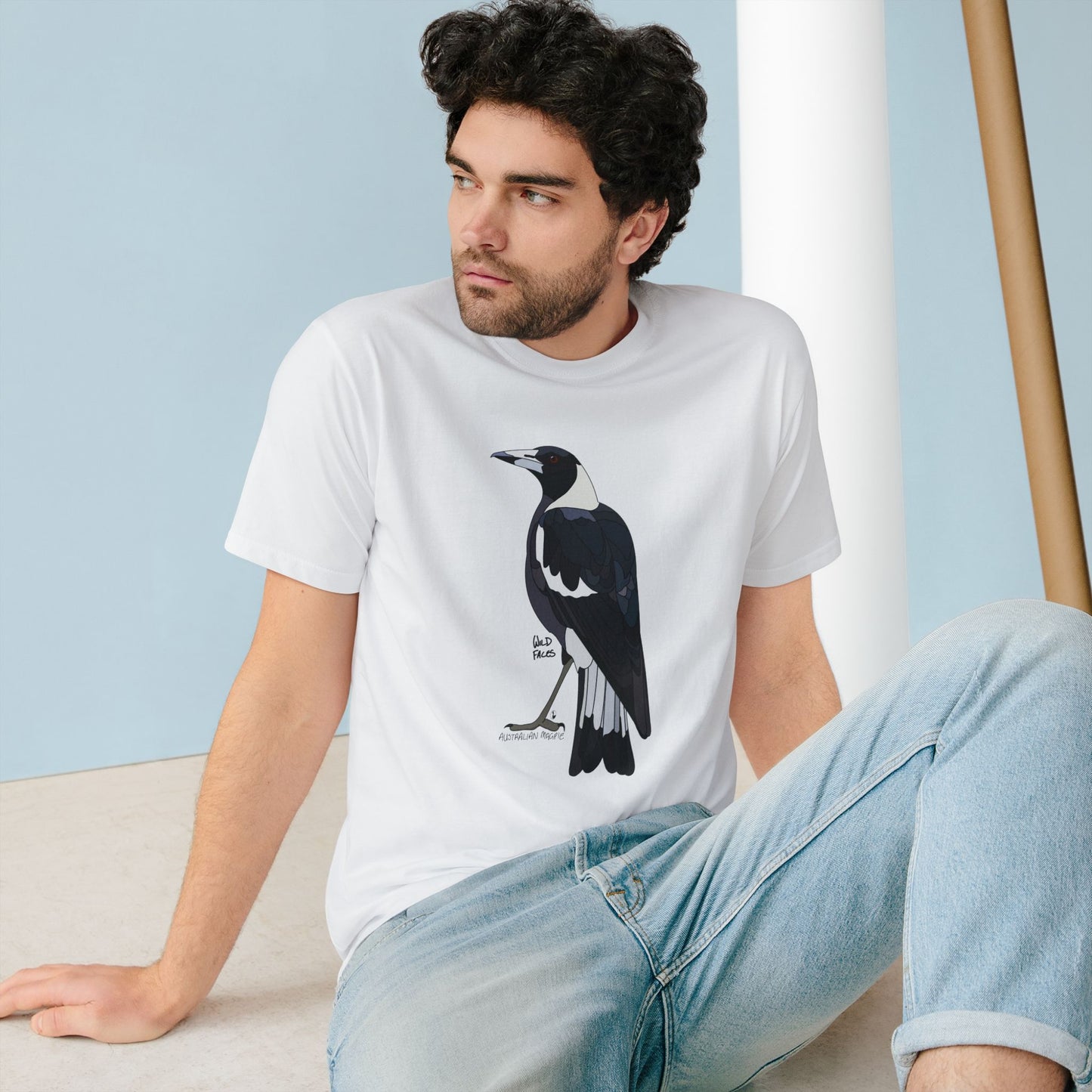 Australian Magpie | Organic Staple T-shirt