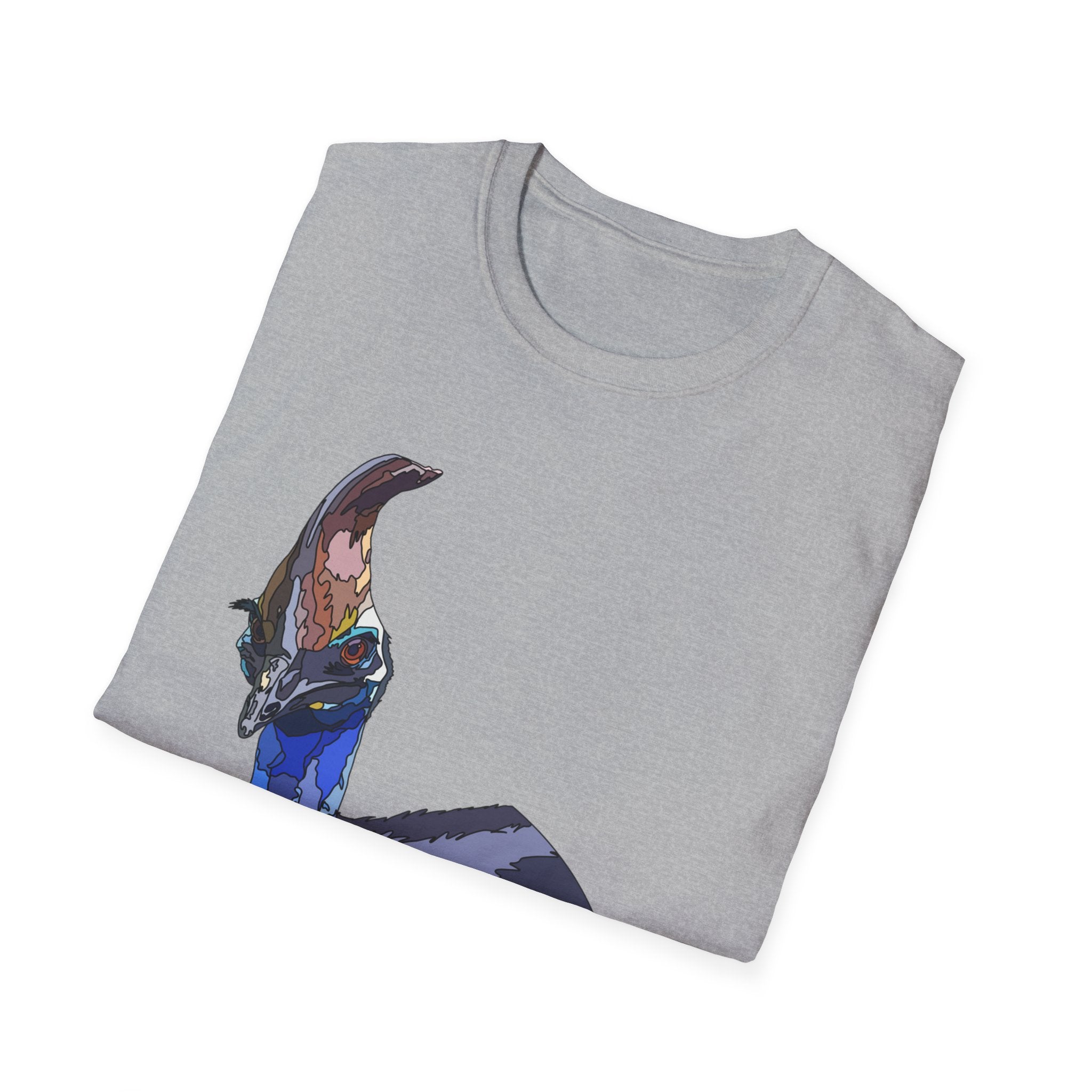 Southern Cassowary - Unisex Softstyle T-Shirt Printify