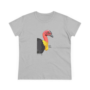 Australian Brush-turkey - Women's Midweight Cotton Tee Printify