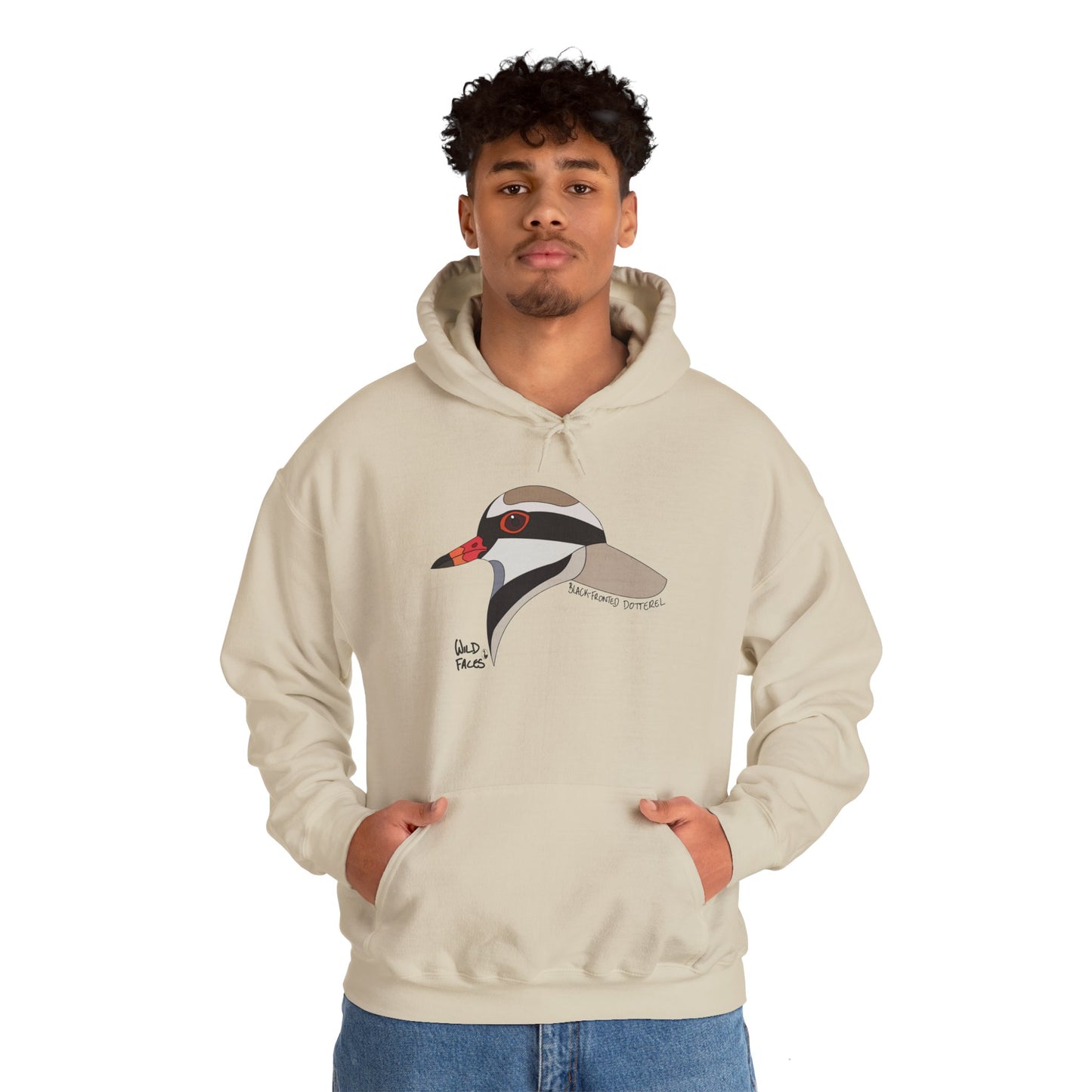 Black-fronted Dotterel | Unisex Heavy Blend™ Hooded Sweatshirt