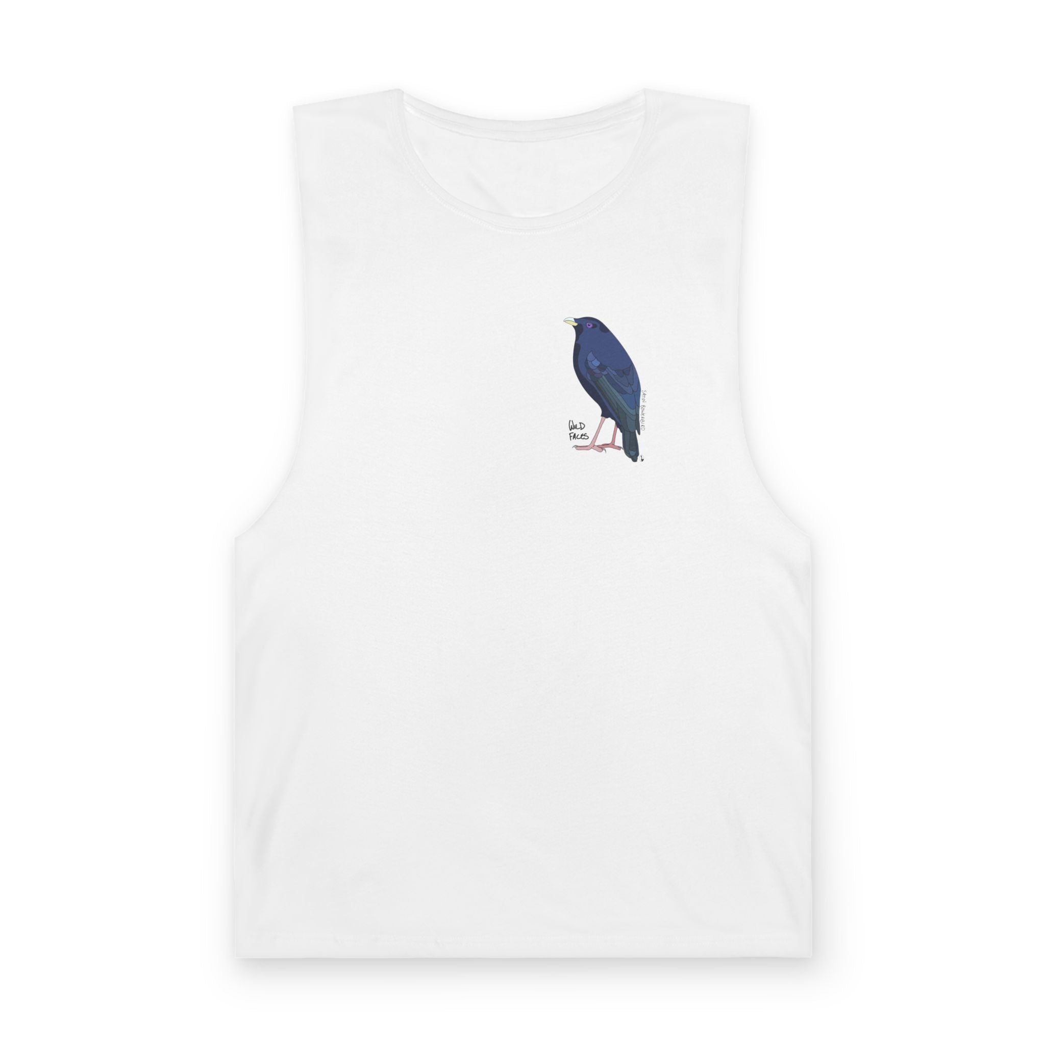 Satin Bowerbird - Unisex Barnard Tank