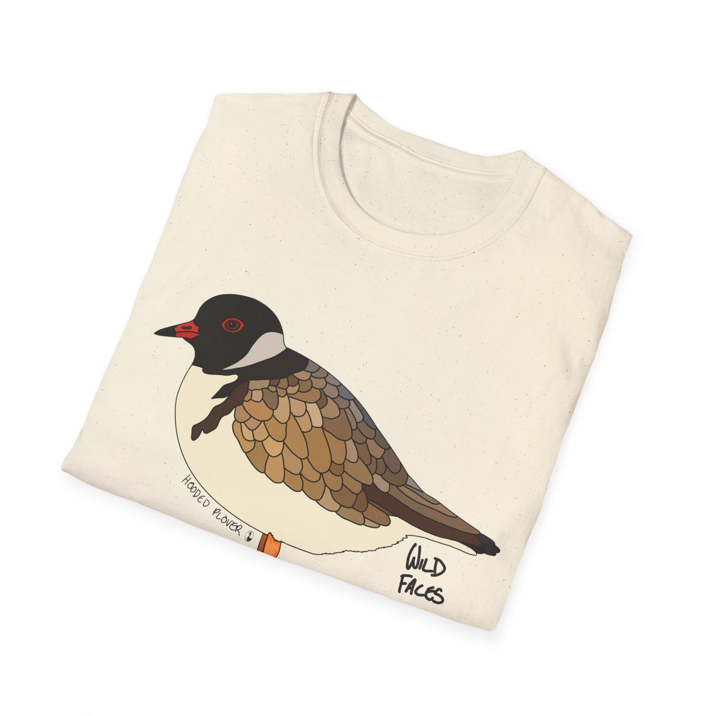 Hooded Plover - Unisex Softstyle T-Shirt