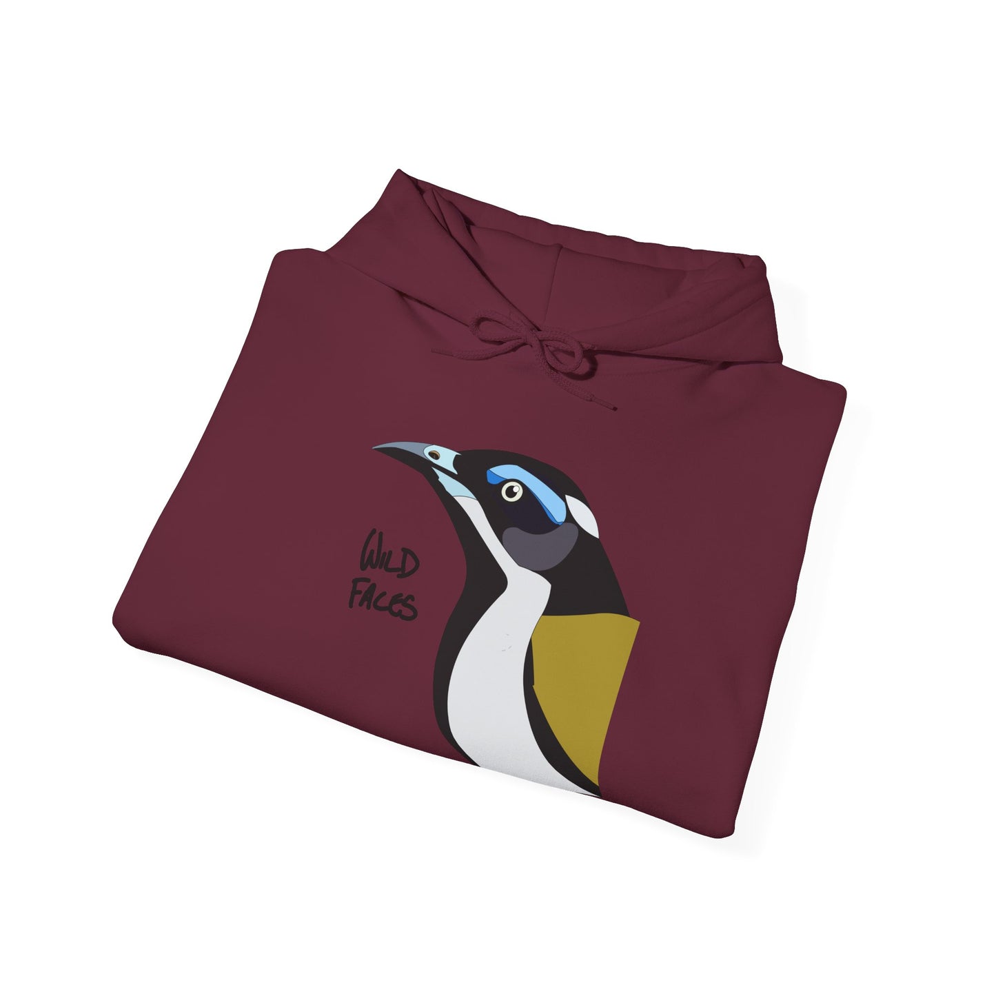 Blue-faced Honeyeater | Unisex Heavy Blend™ Hooded Sweatshirt