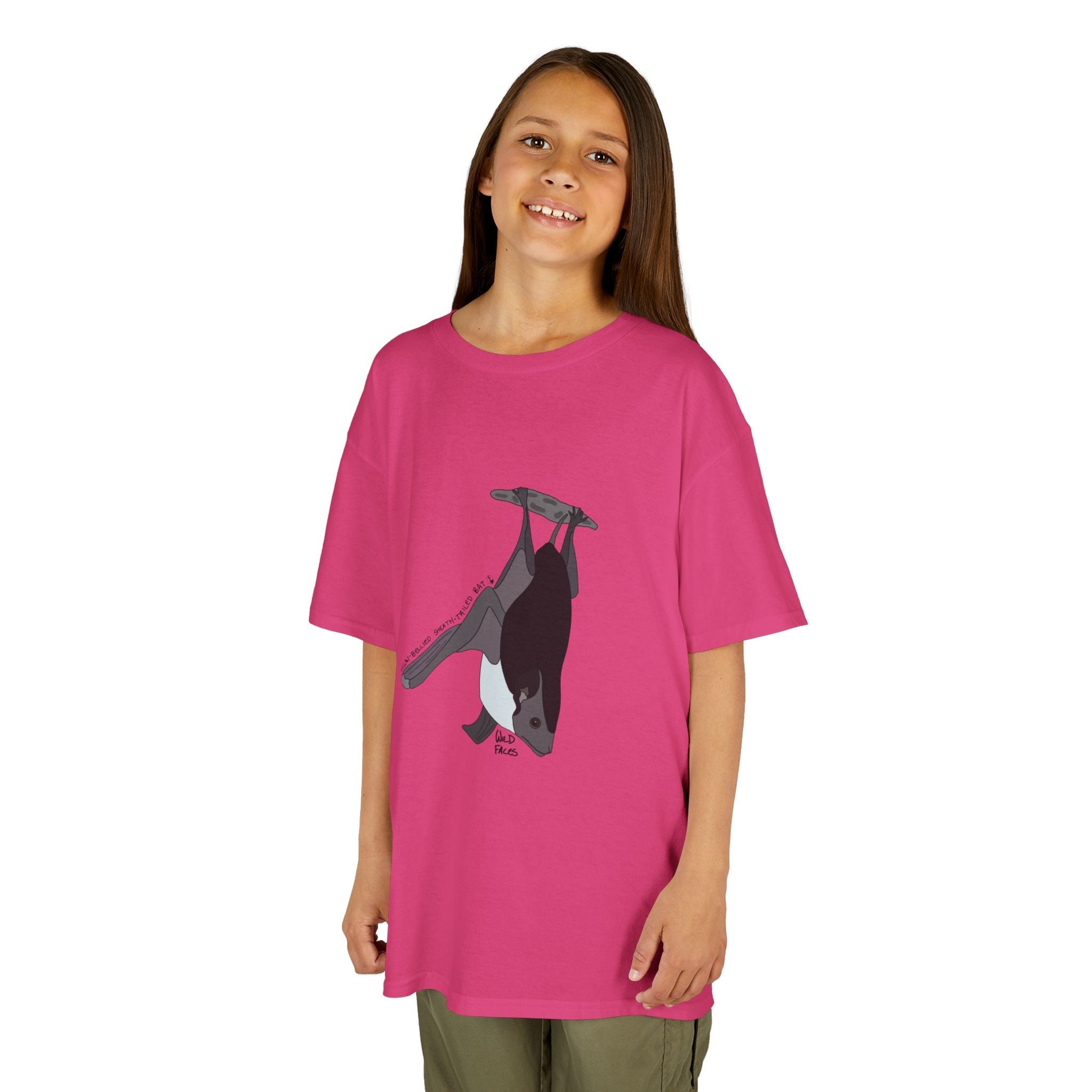 Yellow-bellied Sheath-tailed | Kids Heavy Cotton™ Tee Printify