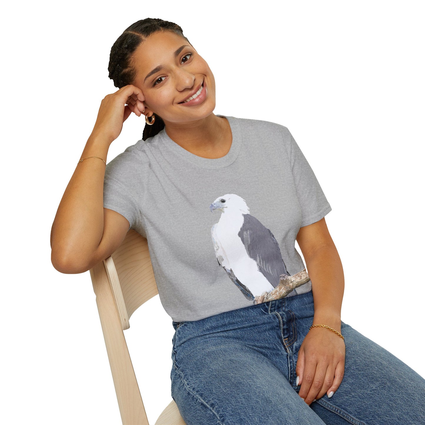 White-bellied Sea Eagle - Unisex Softstyle T-Shirt