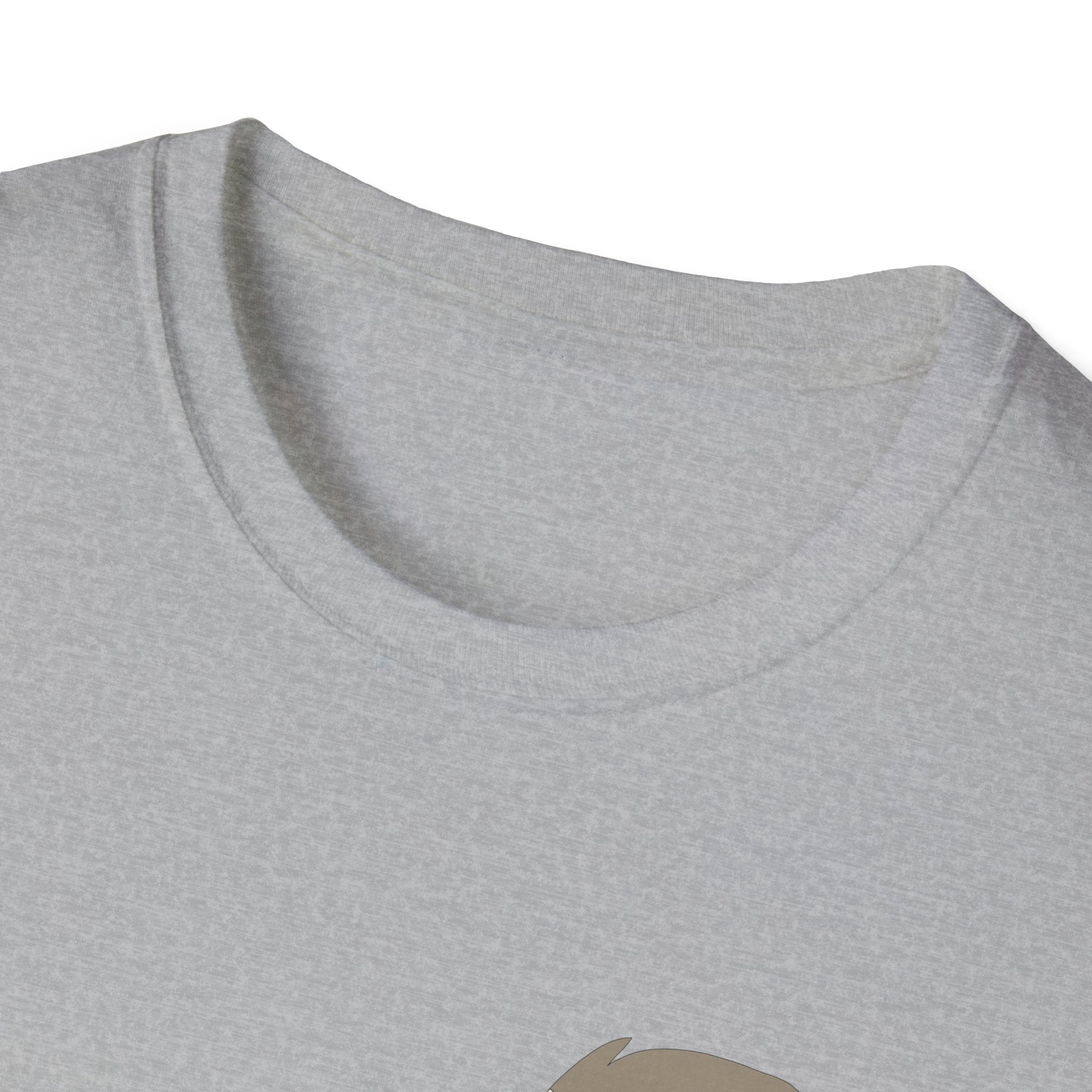 Bush Stone-curlew Head- Small design - Unisex Softstyle T-Shirt Printify