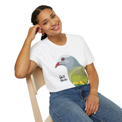 Wompoo Fruit Dove - Unisex Softstyle T-Shirt Printify