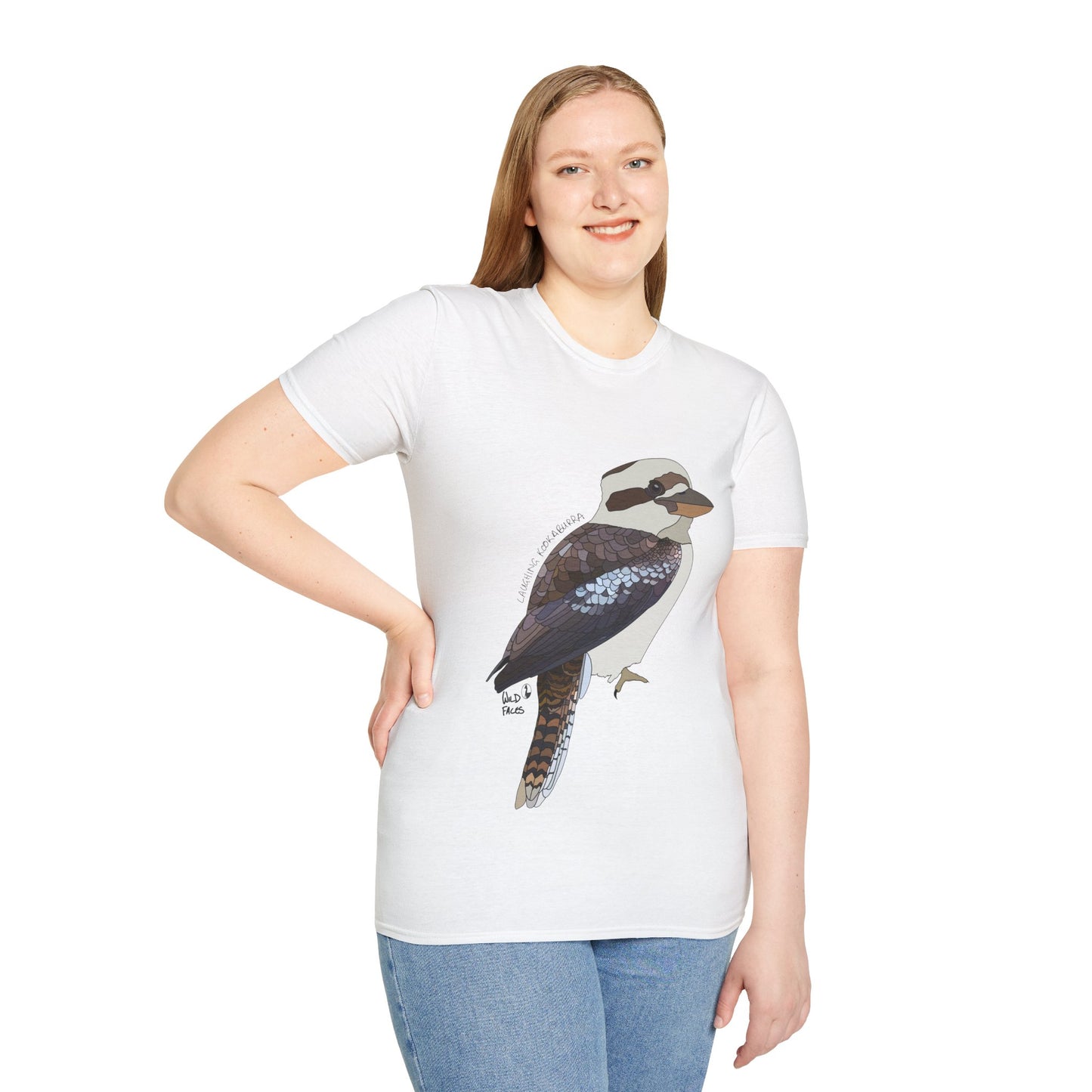 Laughing Kookaburra - Unisex Softstyle T-Shirt