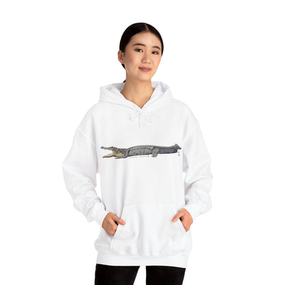 Saltwater Crocodile | Unisex Heavy Blend™ Hooded Sweatshirt