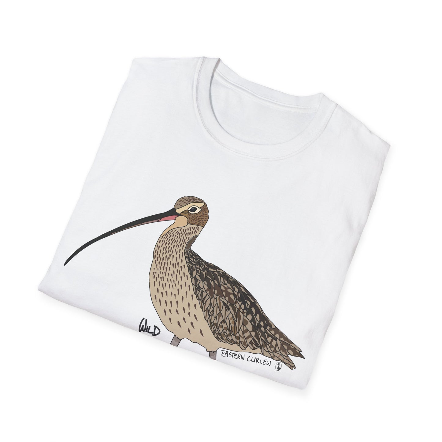 Eastern Curlew- Unisex Softstyle T-Shirt