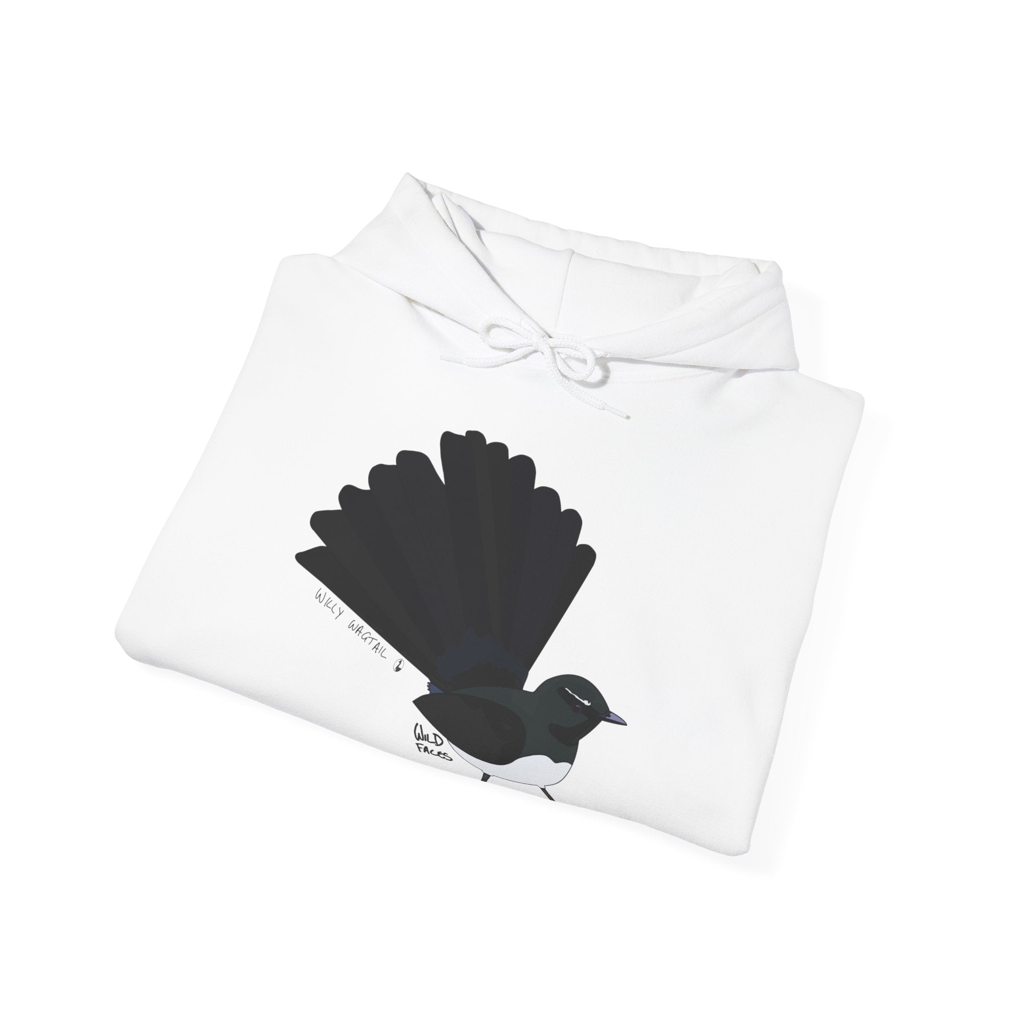 Willy Wagtail | Unisex Heavy Blend™ Hooded Sweatshirt Printify