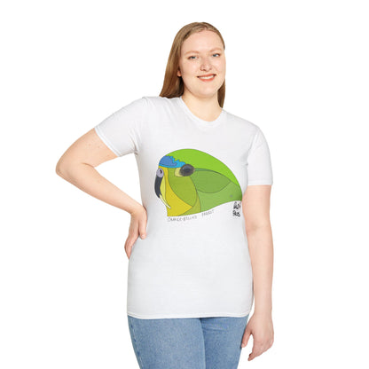 Orange-bellied Parrot - Unisex Softstyle T-Shirt