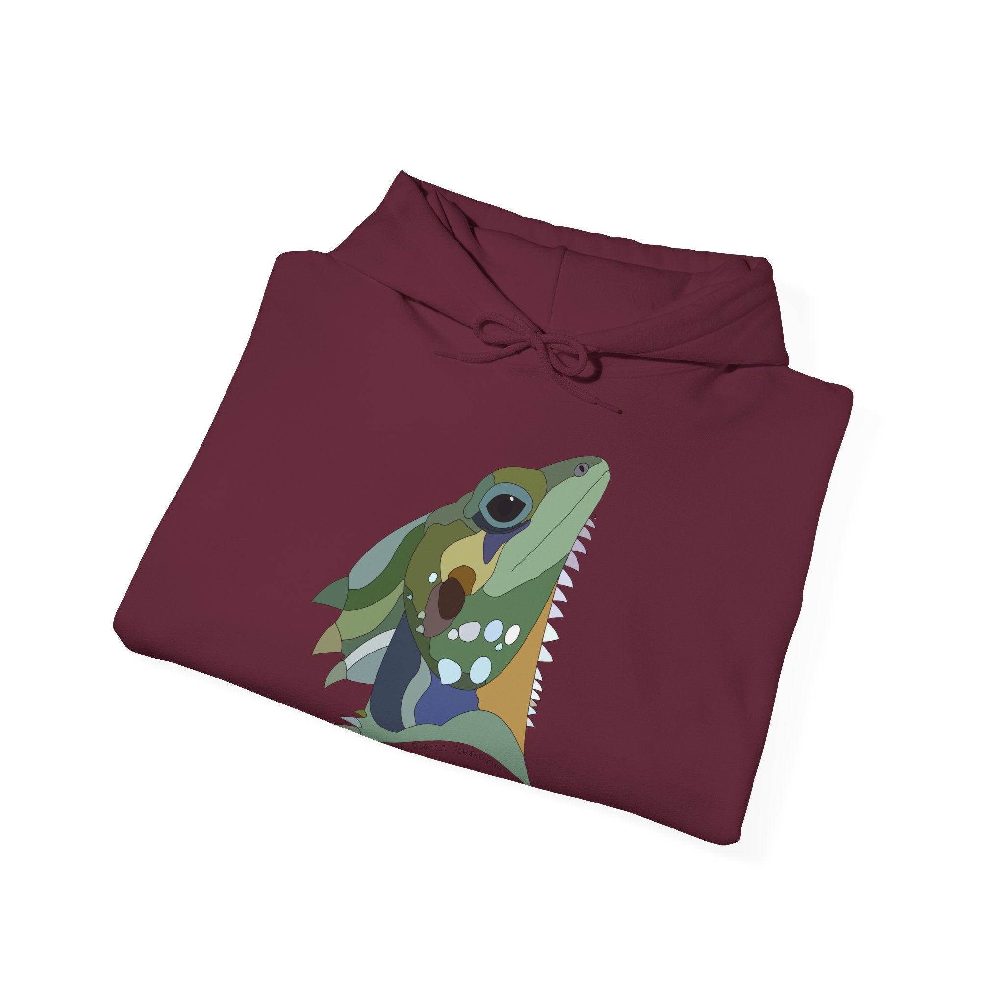 Boyd's Forest Dragon | Unisex Heavy Blend™ Hooded Sweatshirt Printify