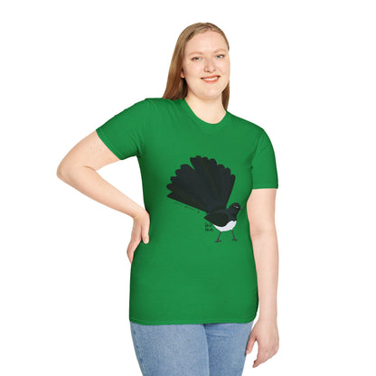 Willy Wagtail - Unisex Softstyle T-Shirt