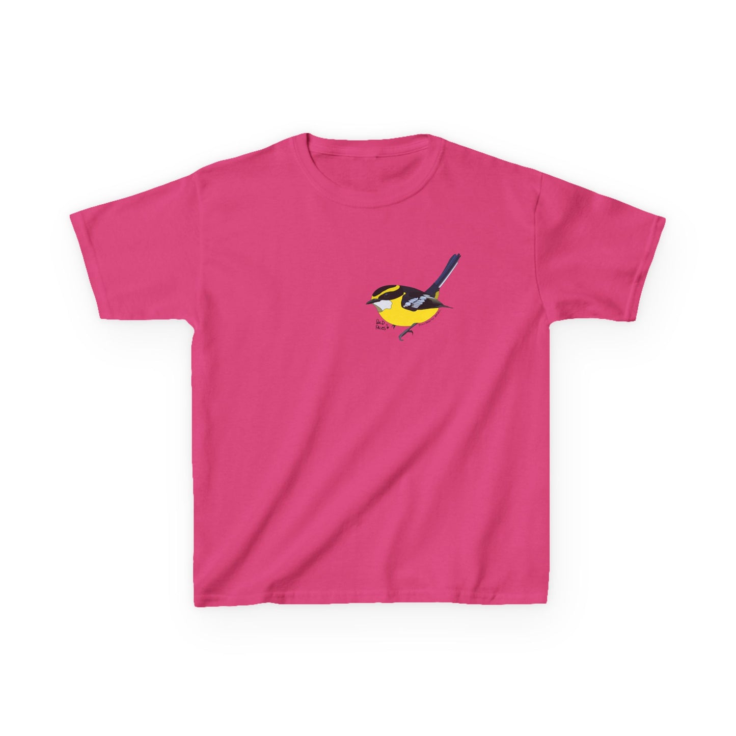 Yellow-breasted Boatbill | Kids Heavy Cotton™ Tee