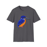 Azure Kingfisher - Unisex Softstyle T-Shirt