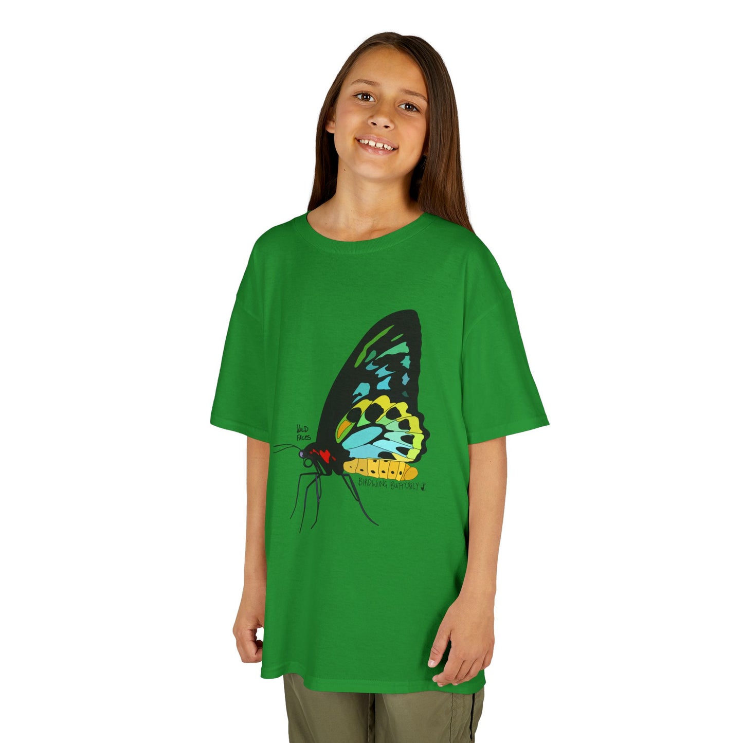 Birdwing Butterfly | Kids Heavy Cotton™ Tee