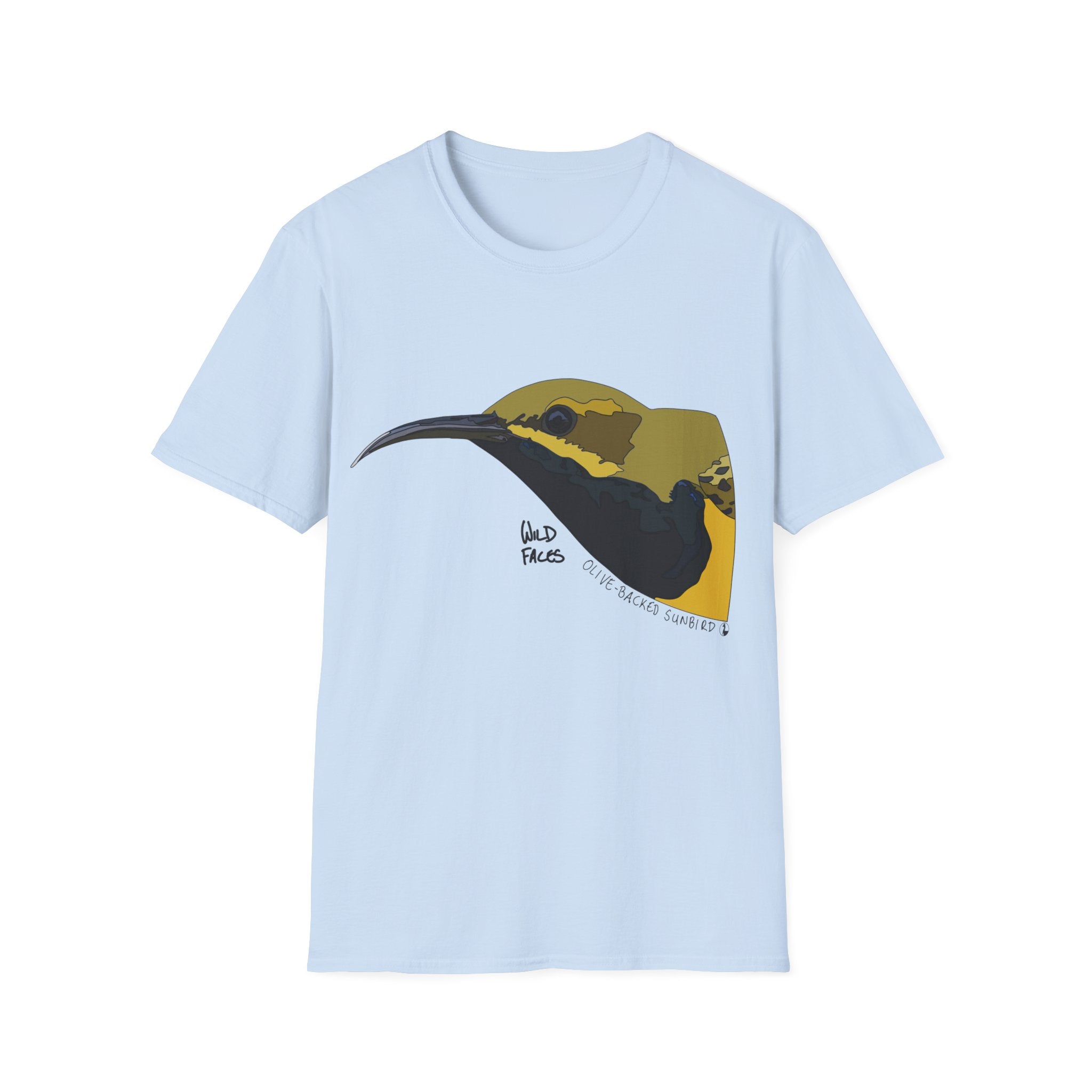 Olive-backed Sunbird - Unisex Softstyle T-Shirt Printify