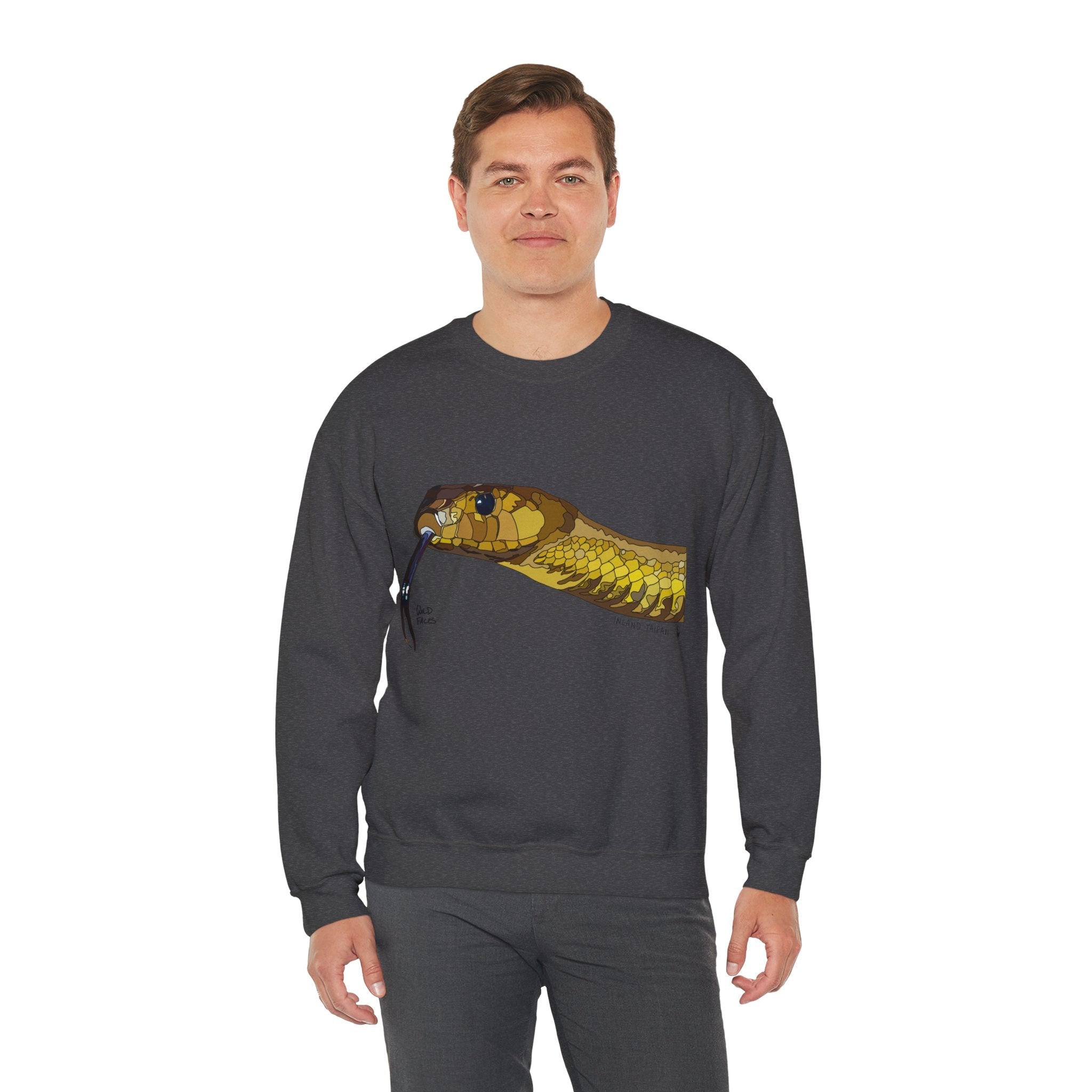 Inland Taipan Sweatshirt | Unisex Heavy Blend™ Crewneck Printify