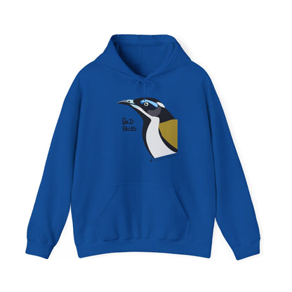 Blue-faced Honeyeater | Unisex Heavy Blend™ Hooded Sweatshirt