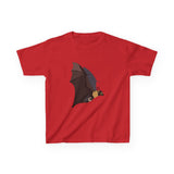 Spectacled Flying Fox (in flight) | Kids Heavy Cotton™ Tee Printify