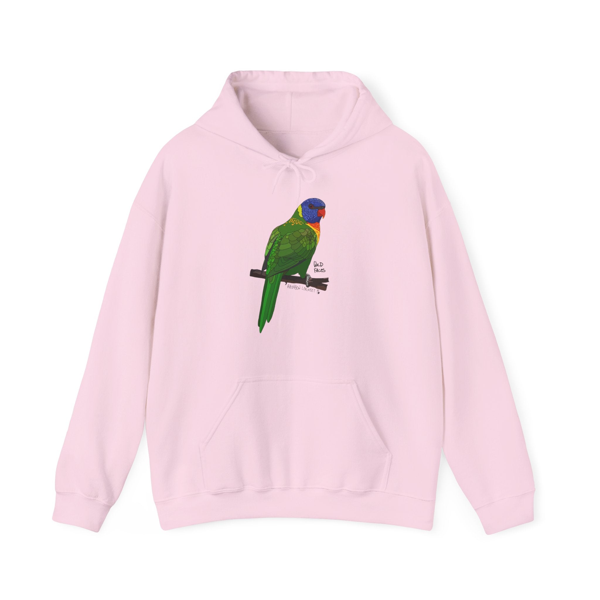 Rainbow Lorikeet | Unisex Heavy Blend™ Hooded Sweatshirt