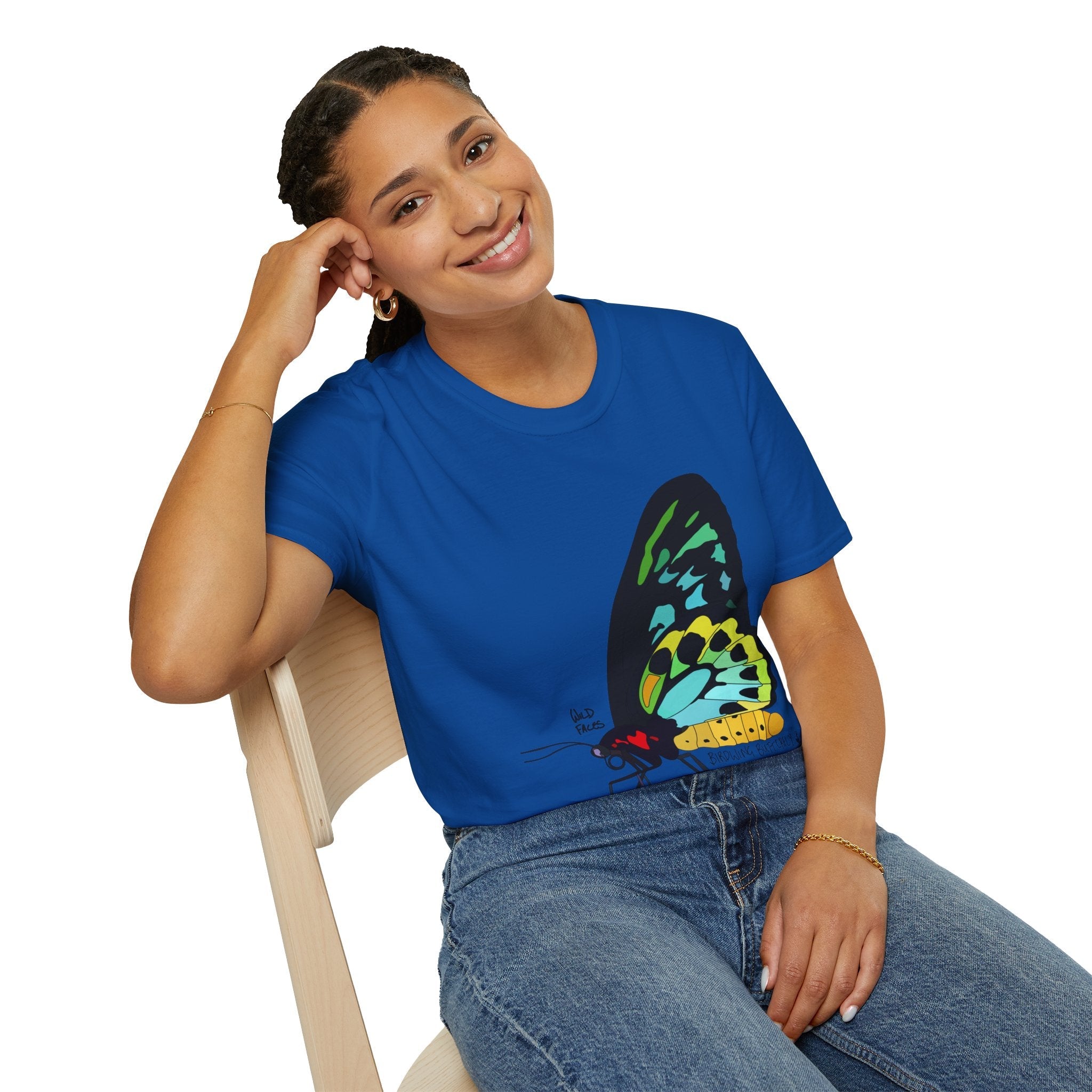 Birdwing Butterfly - Unisex Softstyle T-Shirt Printify
