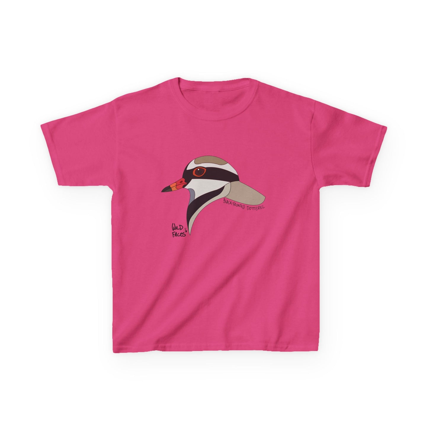 Black-fronted Dotterel | Kids Heavy Cotton™ Tee