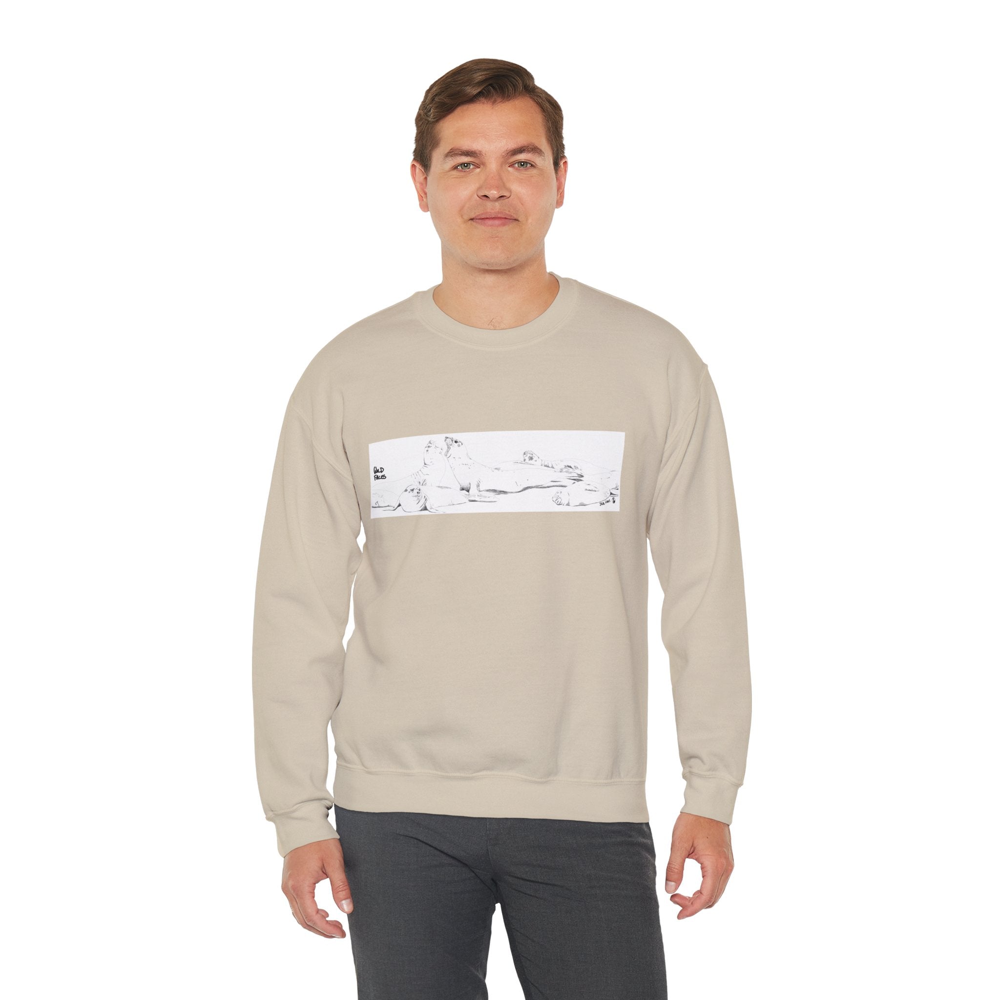Sealion Sweatshirt | Unisex Heavy Blend™ Crewneck Printify